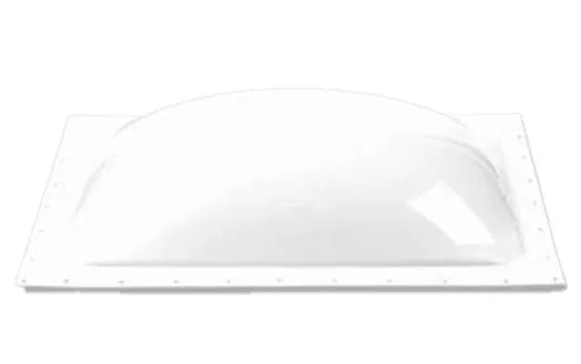 SL2230W – S.RECREATION Skylight, 5 Inch High Bubble Type Dome Mounts Outside RV For 30 Inch Length x 22 Inch Width Op...